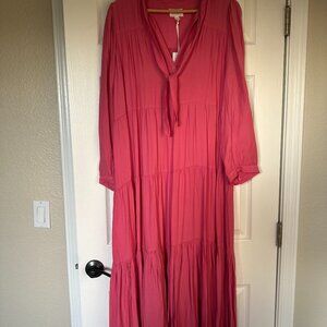 Honorine Long Camille Dress Honeysuckle Size M